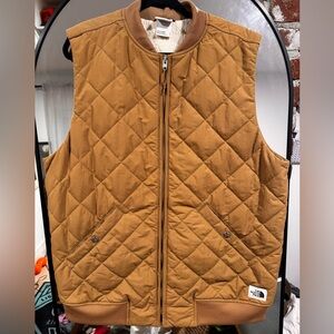 The North Face Sherpa lined vest